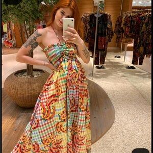 FARM Rio Colorful Maxi Dress
